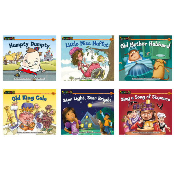 Nursery Rhyme Tales Content-Area Leveled Reader, English, Set of 12