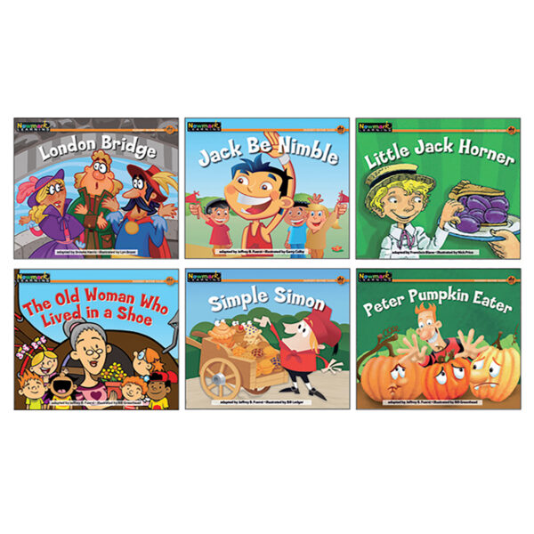 Rising Readers Leveled Books: Nursery Rhyme Tales Set 2, English