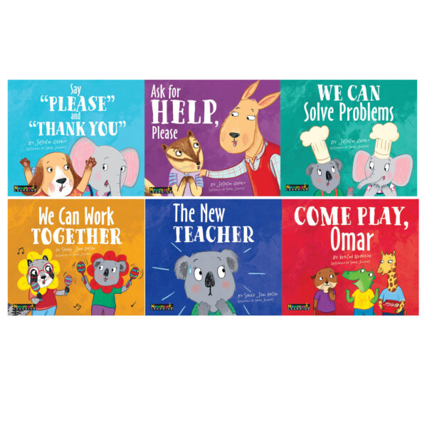 I Communicate and Collaborate Single-Copy Theme, Set of 6
