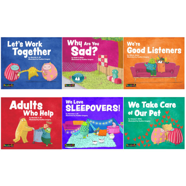 ERSNL-6382.jpg MySELF Readers: I Build Positive Relationships, Small Book 6pack, English