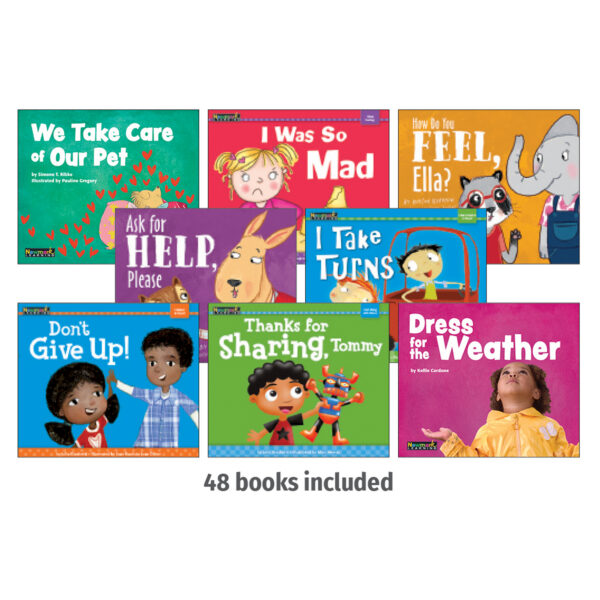 ERSNL-6668.jpg MySELF Complete Single-Copy Small Book, Set of 48 Titles, Grades PK-1