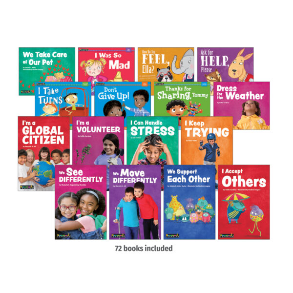 ERSNL-6670.jpg MySELF Complete Single-Copy Small Book, Set of 72 Titles, Grades PK-2