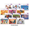 Decodable Readers Grade K Consonants and Short Vowels (u, e), 20 Books