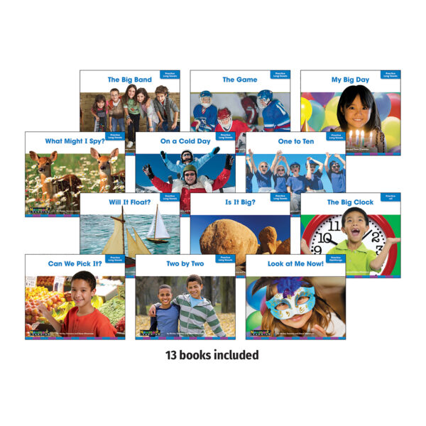 ERSNL-6837.jpg Decodable Readers Fluency Grade 1-2 Long and Complex Vowels, 13 Books
