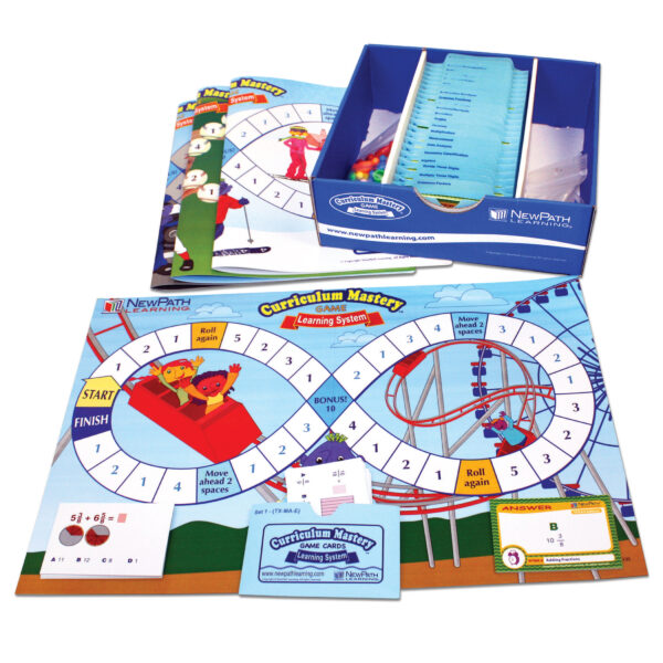 ERSNP-235001.jpg Grade 5 Math Curriculum Mastery Game - Class-Pack Edition