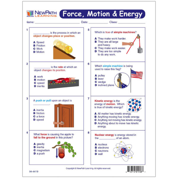 Force, Motion & Energy Learning Center