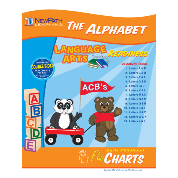The Alphabet Curriculum Mastery Flip Chart Set - Early Childhood
