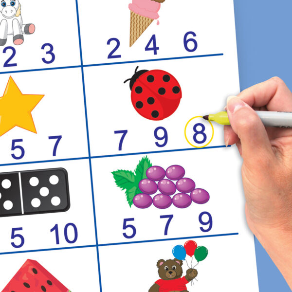 Number Sense Curriculum Mastery Flip Chart, 10 Pages