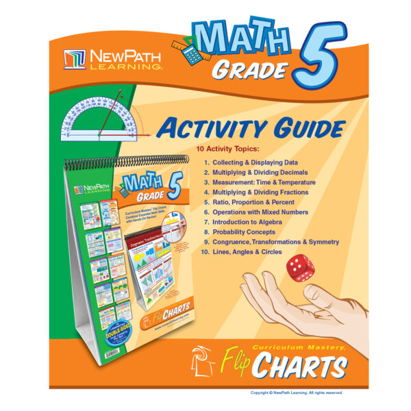 Math Skills Curriculum Mastery Flip Chart, Grade 5