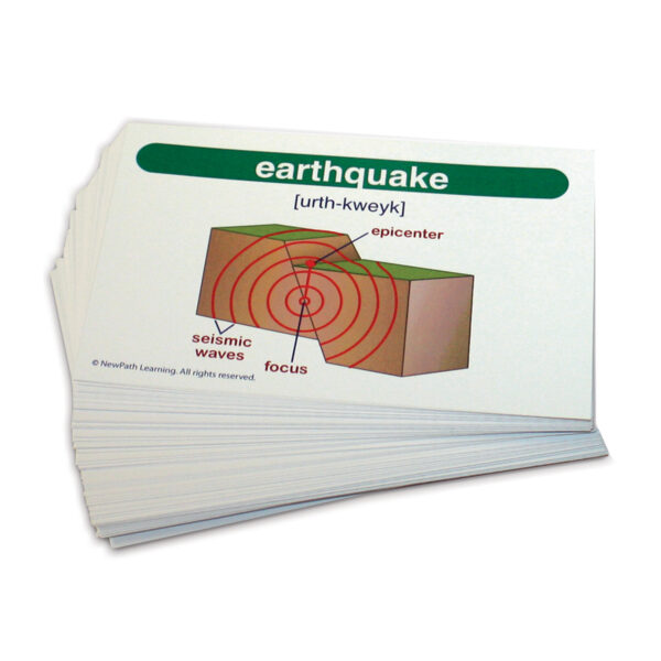 Science Vocabulary Builder Flash Card Set, Grades 3-5