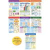 Math Bulletin Board Chart Set, Ratios, Decimals & Percents, Set of 7