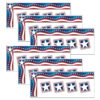 All Around the Board Trimmer, Stars & Stripes, 43 Feet Per Pack, 6 Packs