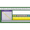 Modern Cursive Intermediate Desk Plates, 19" x 5", 36 Per Pack, 3 Packs