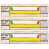 Traditional Manuscript Spanish Desk Plates, 19" x 5", 36 Per Pack, 3 Packs