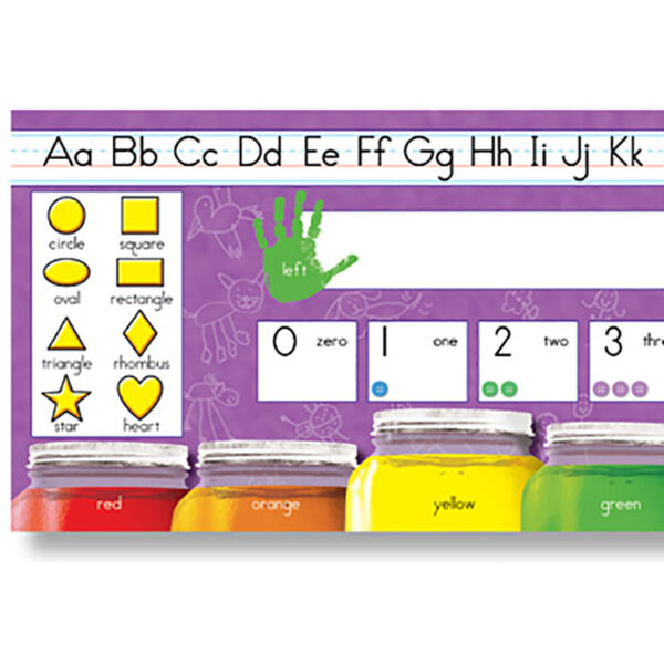 Traditional Manuscript Desk Plates, 19" x 5", 36 Per Pack, 3 Packs