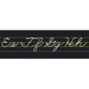 ERSNST9034-2_5.jpg Alphabet Lines Black Traditional Cursive, Pack of 2