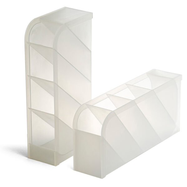 ERSOIC21599-2_1.jpg Pen Holder, 4 Compartments, 2 Per Pack, 2 Packs