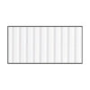 Corrugated Paper, White, 48" x 25', 1 Roll