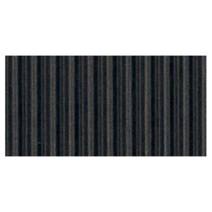 Corrugated Paper, Black, 48" x 25', 1 Roll