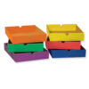 Drawers for 6-Shelf Organizer, 6 Assorted Colors, 2-1-2"H x 10-1-4"W x 13-1-4"D, 6 Drawers Per Set, 2 Sets