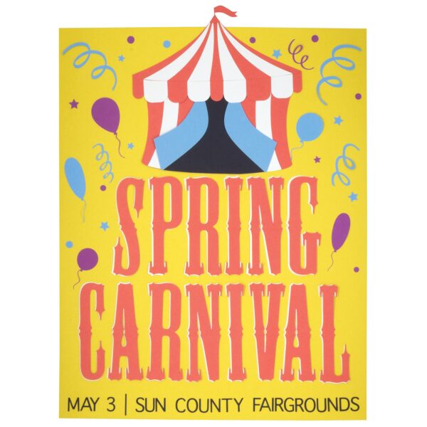 Poster Board Class Pack, 10 Assorted Colors, 22" x 28", 50 Sheets