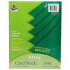 Card Stock, Emerald Green, 8-1-2" x 11", 100 Sheets