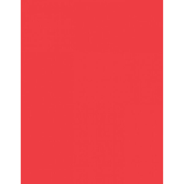 Card Stock, Rojo Red, 8-1-2" x 11", 100 Sheets