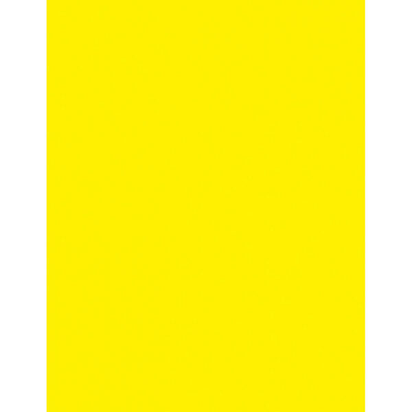 Card Stock, Lemon Yellow, 8-1-2" x 11", 100 Sheets