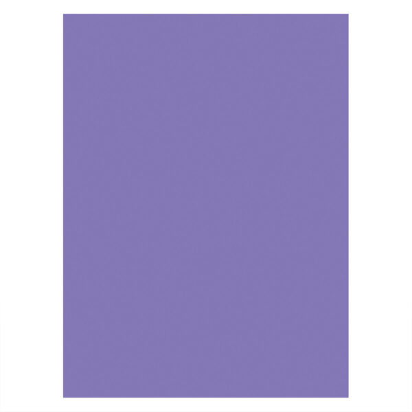 Construction Paper, Heavyweight, Violet, 9" x 12", 50 Sheets Per Pack, 5 Packs