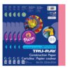Construction Paper, Heavyweight, Shocking Pink, 9" x 12", 50 Sheets Per Pack, 5 Packs
