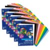 Construction Paper Classic Assortment, Heavyweight, 10 Classic Colors, 9" x 12", 50 Sheets Per Pack, 5 Packs
