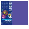 Construction Paper, Heavyweight, Purple, 12" x 18", 50 Sheets Per Pack, 5 Packs