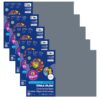 Construction Paper, Heavyweight, Slate, 12" x 18", 50 Sheets Per Pack, 5 Packs