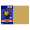 Construction Paper, Heavyweight, Almond, 12" x 18", 50 Sheets Per Pack, 5 Packs