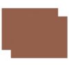 Construction Paper, Heavyweight, Warm Brown, 18" x 24", 50 Sheets Per Pack, 2 Packs