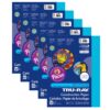 Construction Paper, Heavyweight, Atomic Blue, 9" x 12", 50 Sheets Per Pack, 5 Packs