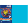 Construction Paper, Heavyweight, Atomic Blue, 12" x 18", 50 Sheets Per Pack, 5 Packs