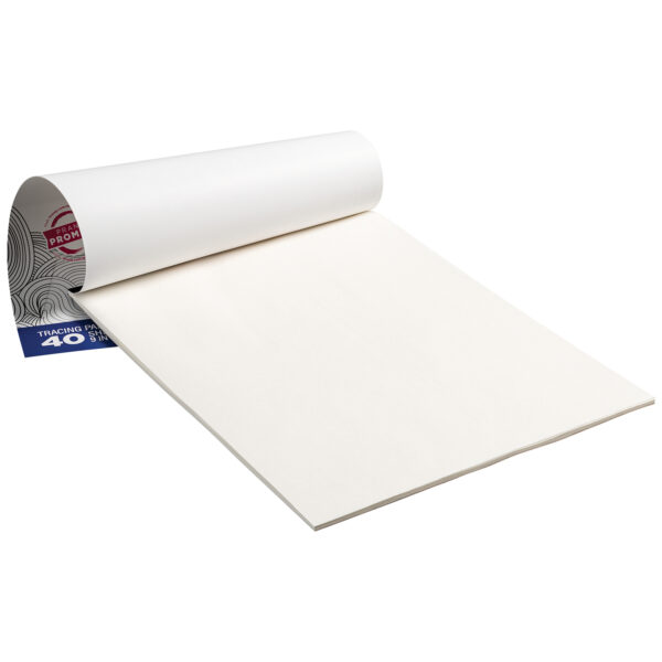 Tracing Paper Pad, Translucent, 9" x 12", 40 Sheets, Pack of 6