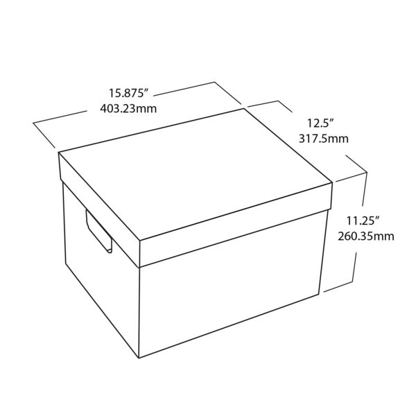 Storage Totes, 6 Assorted Polka Dot Colors, 10-1-8"H x 12-1-4"W x 15-1-4"D, Pack of 6