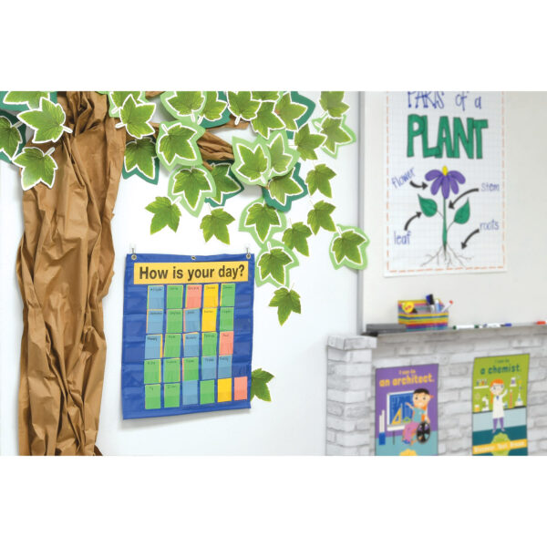 Behavioral Pocket Chart, Blue, 18-1-2" x 21", 1 Chart