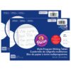 Multi-Program Handwriting Paper, 1-1-8" Ruled (Long Way), White, 10-1-2" x 8", 500 Sheets Per Pack, 2 Packs