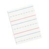 Multi-Program Handwriting Tablet, D'Nealian-Zaner-Bloser, 1-2" x 1-4" x 1-4" Ruled Long, 10-1-2" x 8", 40 Sheets, Pack of 12