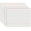 Newsprint Handwriting Paper, Skip-A-Line, Grade 1, 1" x 1-2" x 1-2" Ruled Long, 11" x 8-1-2", 500 Sheets Per Pack, 5 Packs