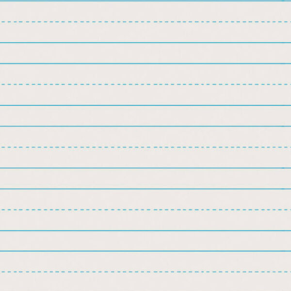 Newsprint Handwriting Paper, Skip-A-Line, Grade 1, 1" x 1-2" x 1-2" Ruled Long, 11" x 8-1-2", 500 Sheets Per Pack, 5 Packs