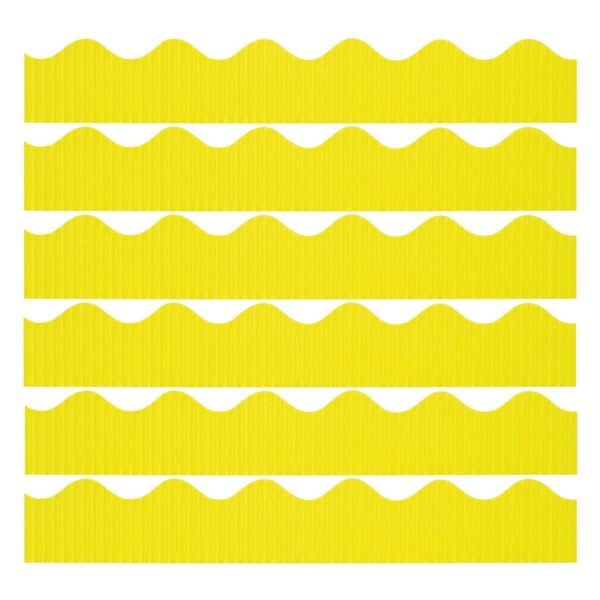 Decorative Border, Canary, 2-1-4" x 50', 6 Rolls
