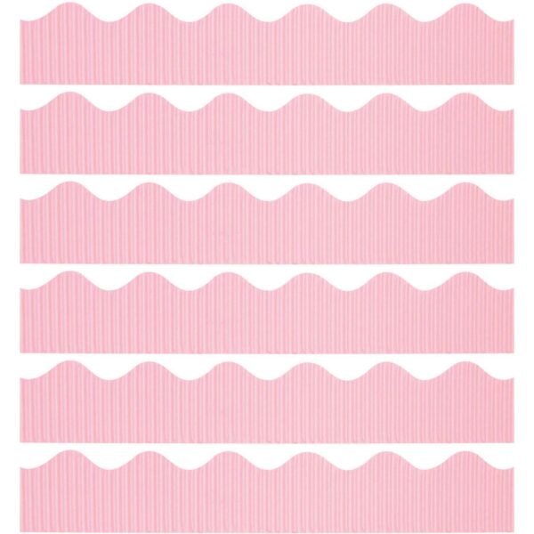 Decorative Border, Pink, 2-1-4" x 50', 6 Rolls