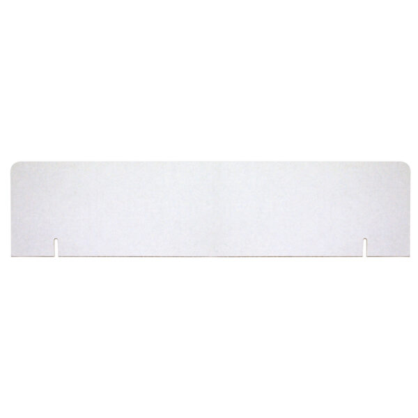Presentation Board Headers, White, 36" x 9.5", Pack of 12 Boards
