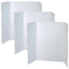 ERSPAC3763-3.jpg Presentation Board, White, Single Wall, 48" x 36", Pack of 3