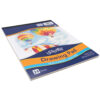 ERSPAC4735-6_3.jpg Drawing Paper Pad, Heavyweight, 9" x 12", 24 Sheets Per Pad, Pack of 6