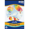 ERSPAC4737-3_1.jpg Drawing Paper Pad, Heavyweight, 12" x 18", 24 Sheets, Pack of 3